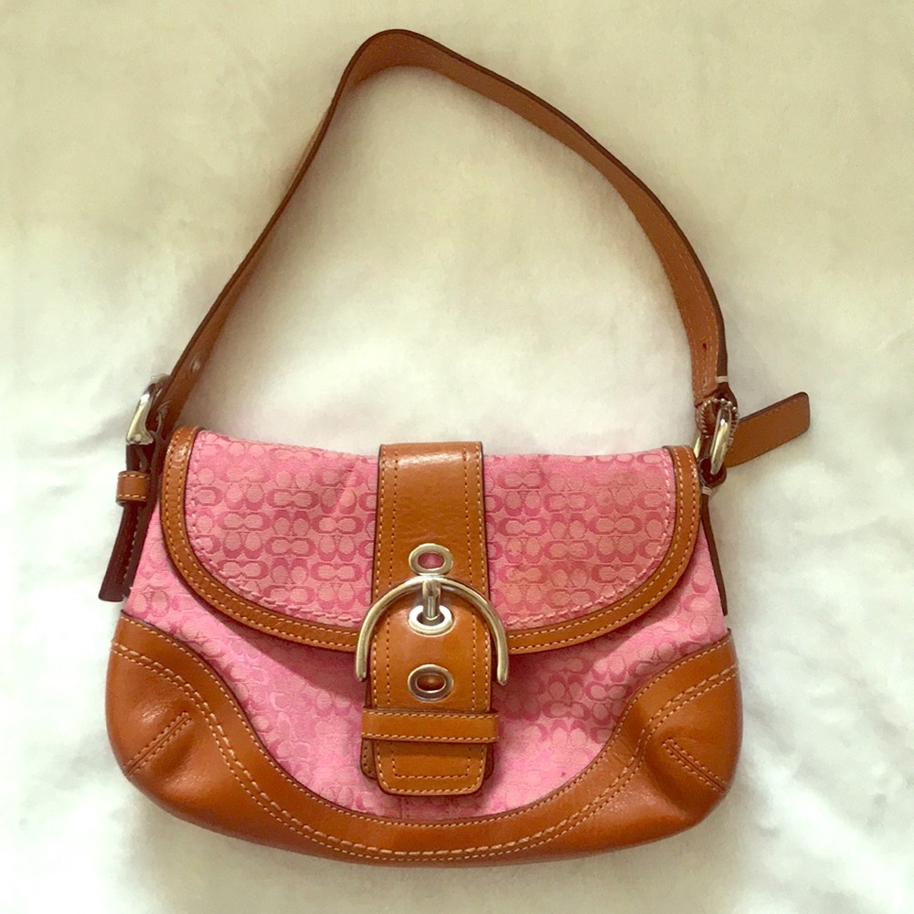 Pink Coach Purse